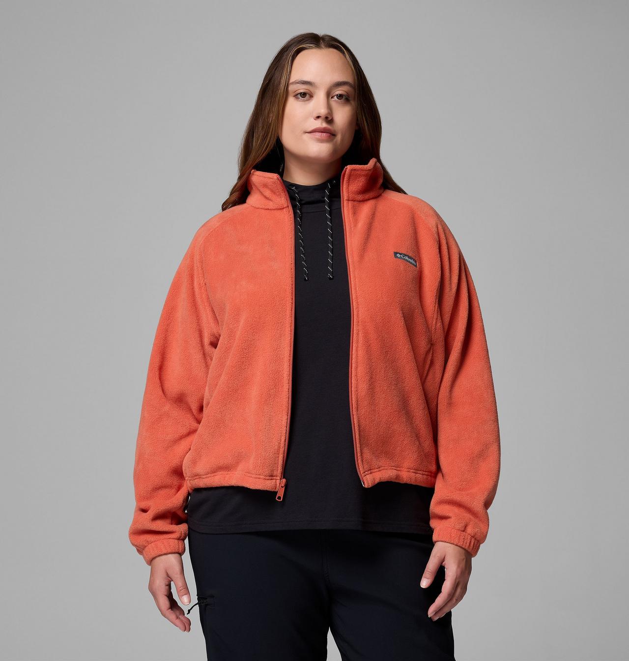 Women's Benton Springs™ Relaxed Full Zip Fleece Jacket - Plus Size 5