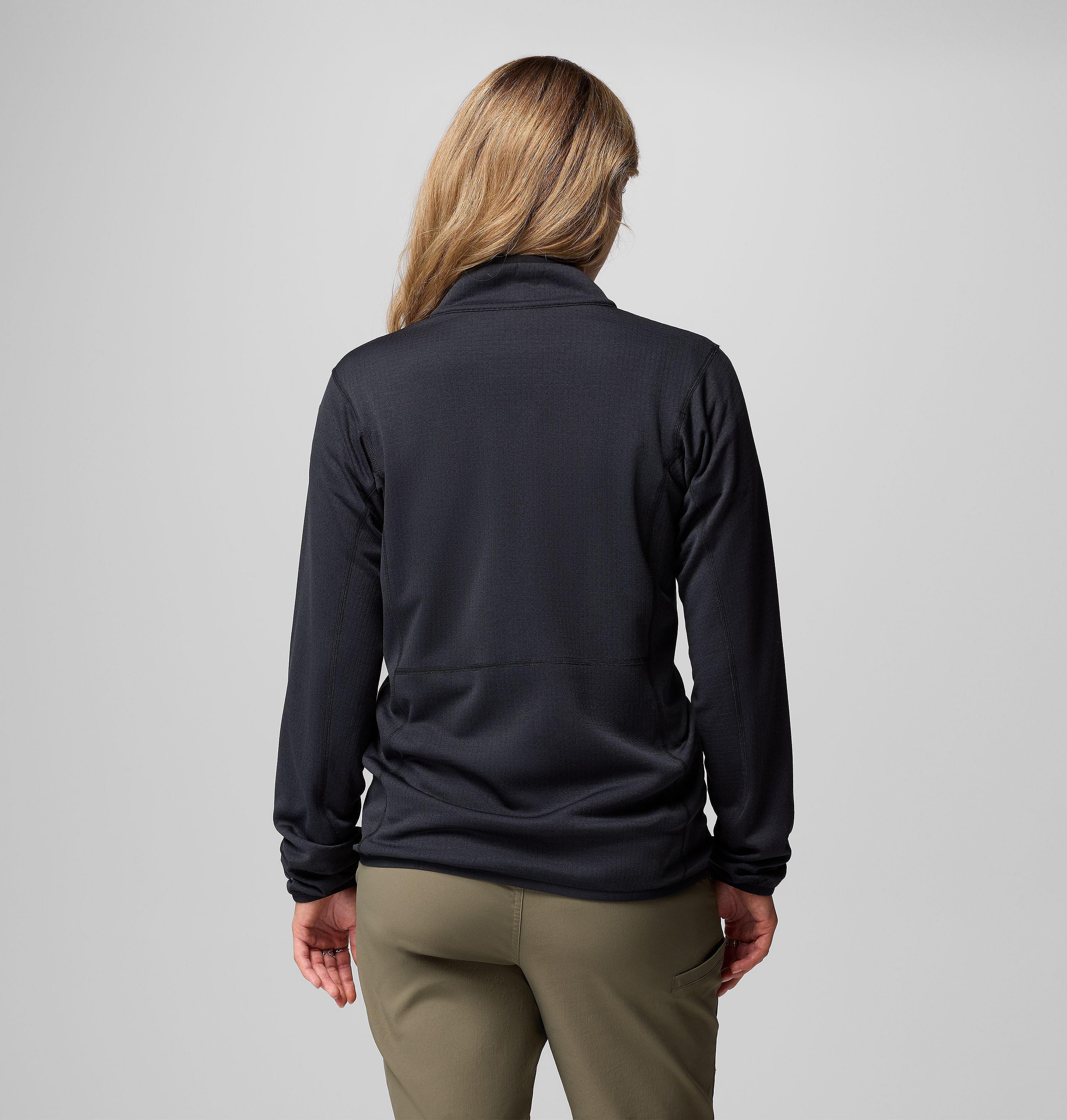 Women's Essential Hike Grid Fleece Full Zip Jacket 3