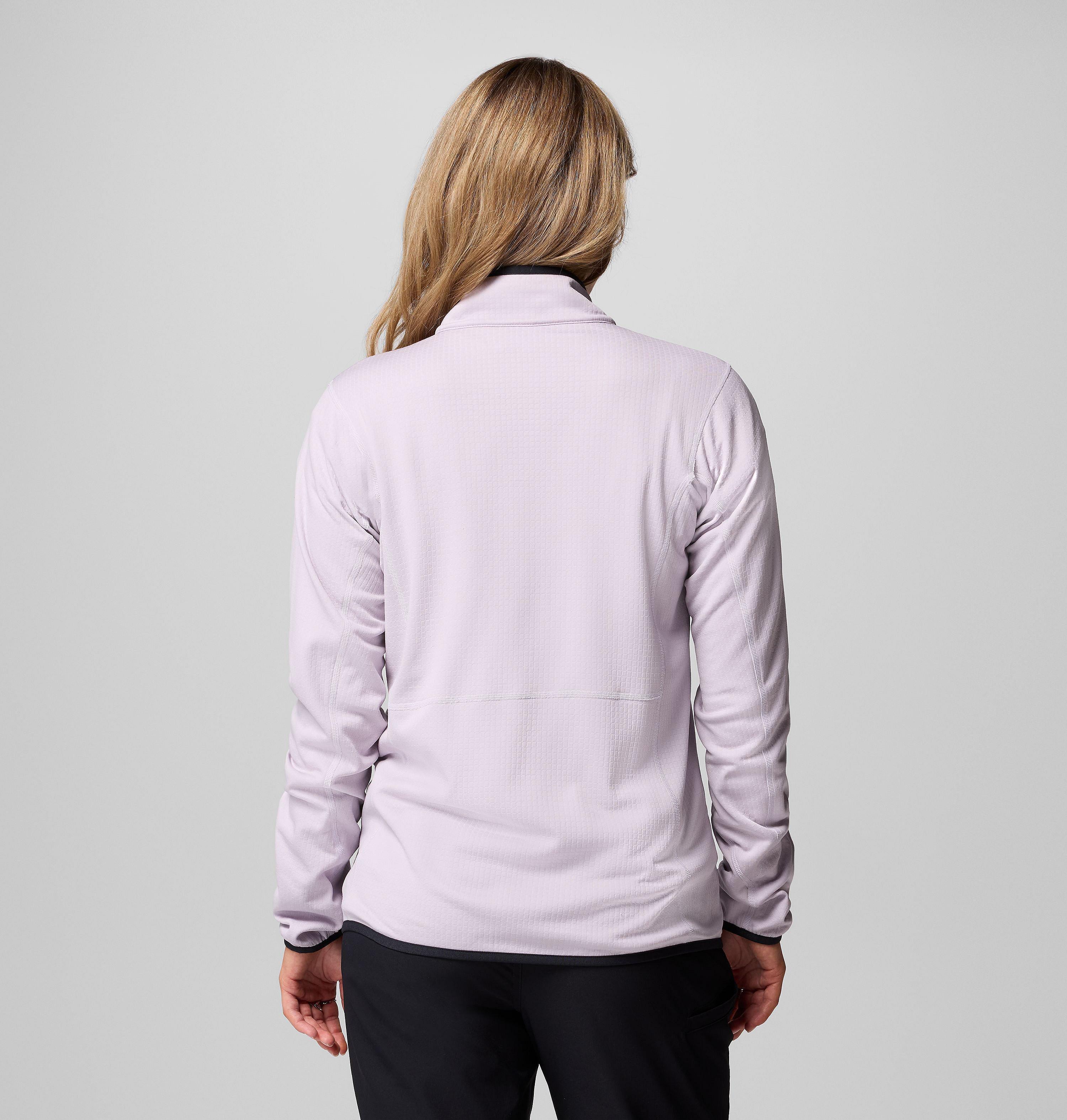 Women's Essential Hike Grid Fleece Full Zip Jacket | 551 | XXL 3