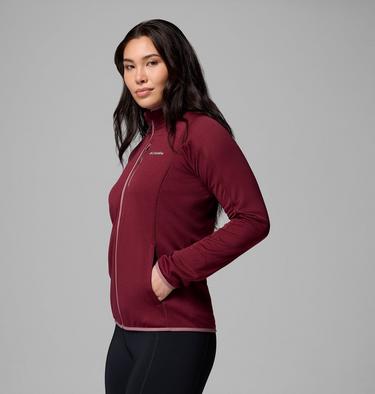 Veste Polaire à Quadrillage Essential Hike Femme, Color: Rich Wine, Fig, image 16