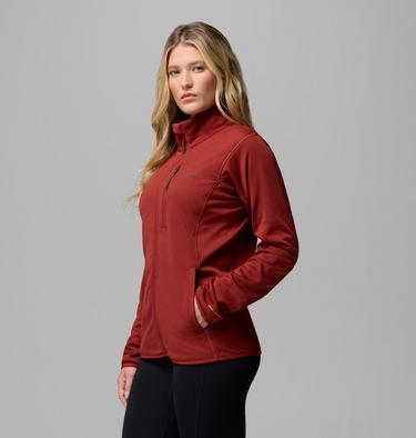 Veste Polaire &agrave; Quadrillage Essential Hike Femme, Color: Red Oxide, image 4