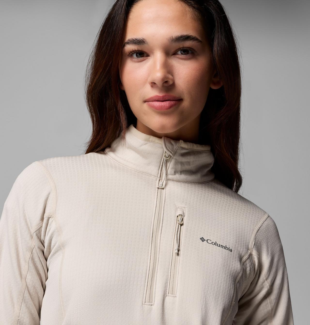 Women's Essential Hike™ Grid Fleece Half Zip Jacket 5