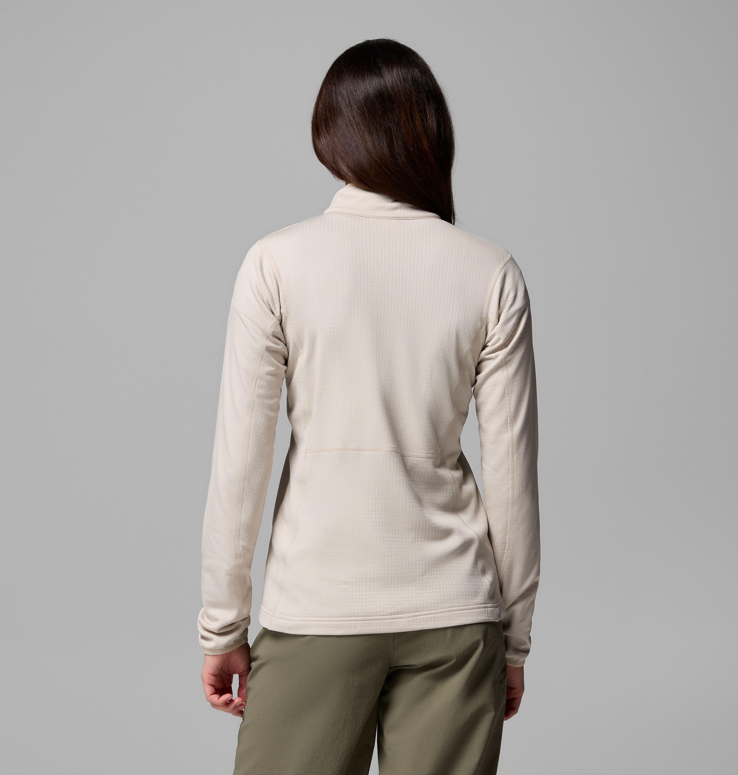 Women's Essential Hike Grid Fleece Half Zip Jacket | Columbia