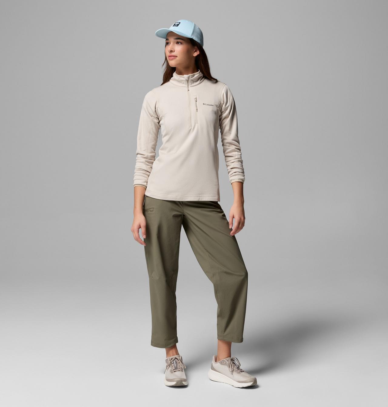 Women's Essential Hike™ Grid Fleece Half Zip Jacket 2