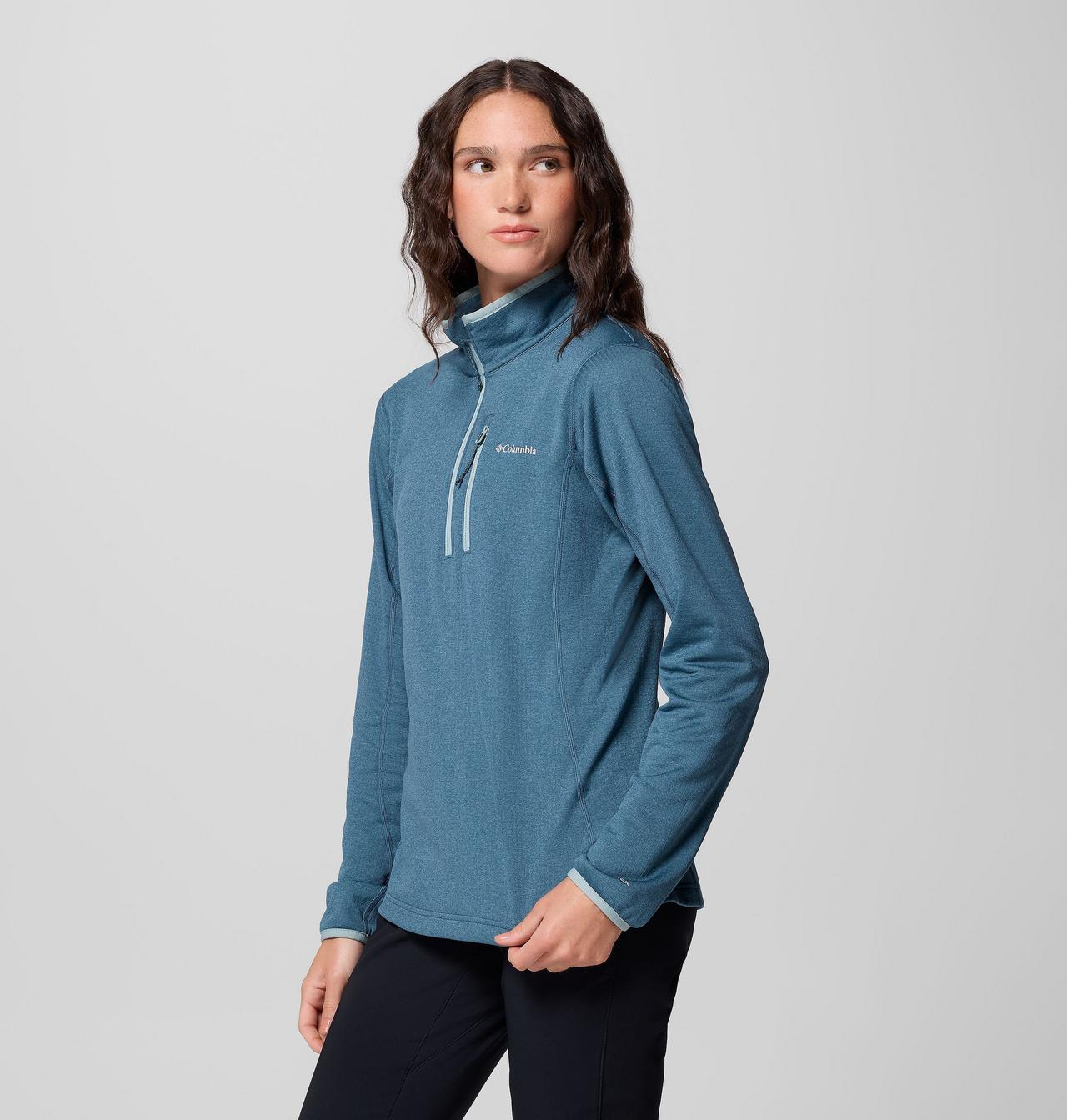Women's Essential Hike™ Grid Fleece Half Zip Jacket | 429 | XL 4
