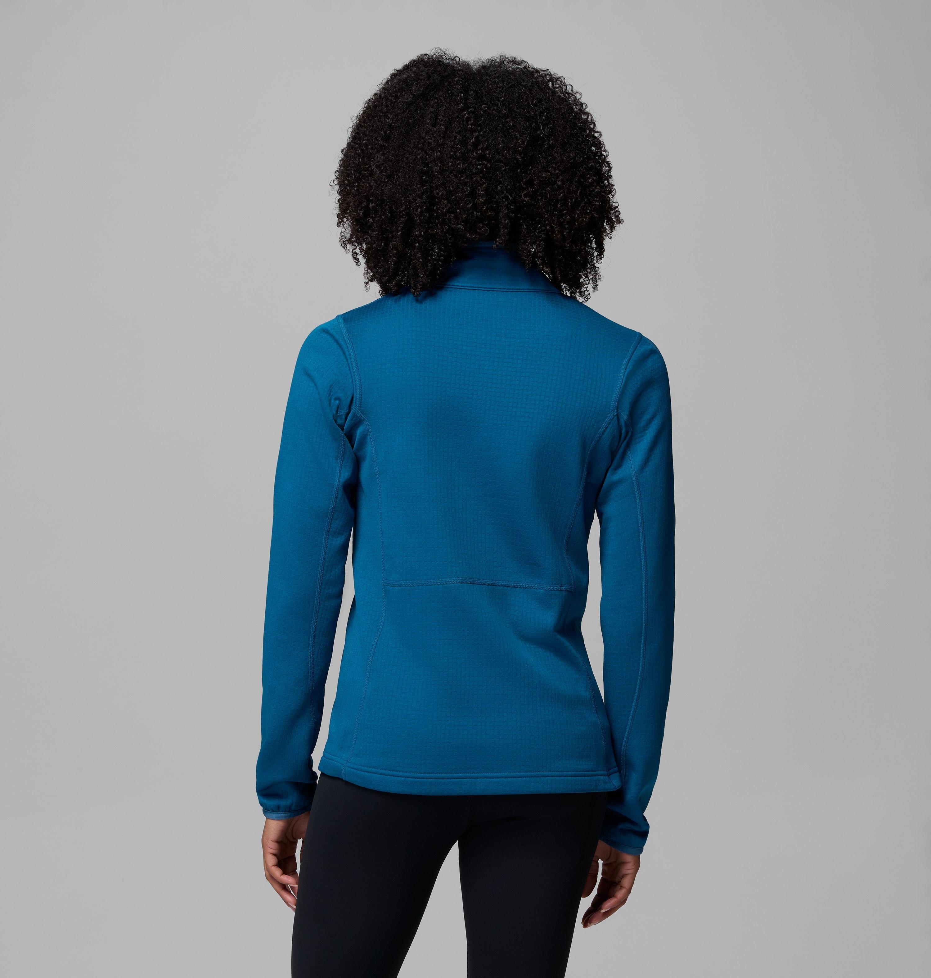 Women's Essential Hike Grid Fleece Half Zip Jacket | 442 | XXL 3