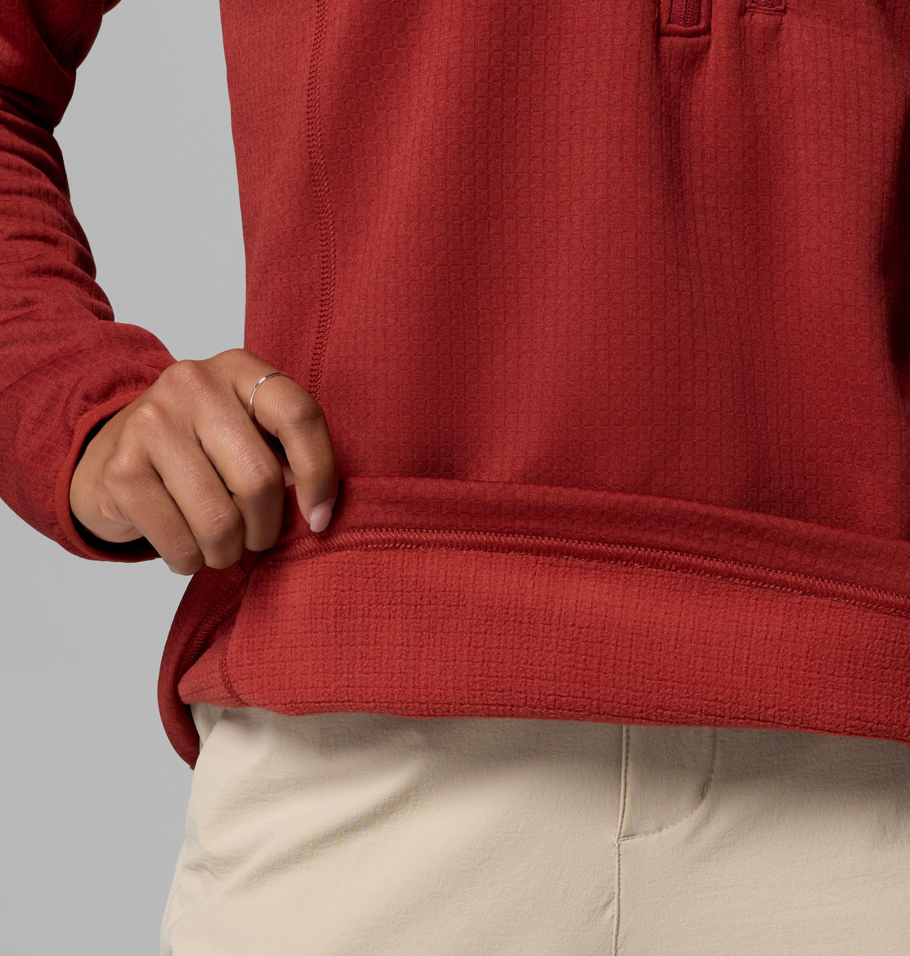 Women's Essential Hike Grid Fleece Half Zip Jacket | 632 | XXL 6