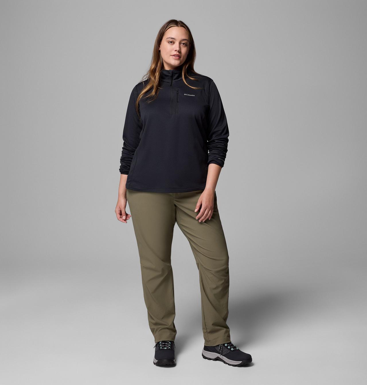 Essential Hike™ Grid Fleece Half Zip | 010 | 2X 2
