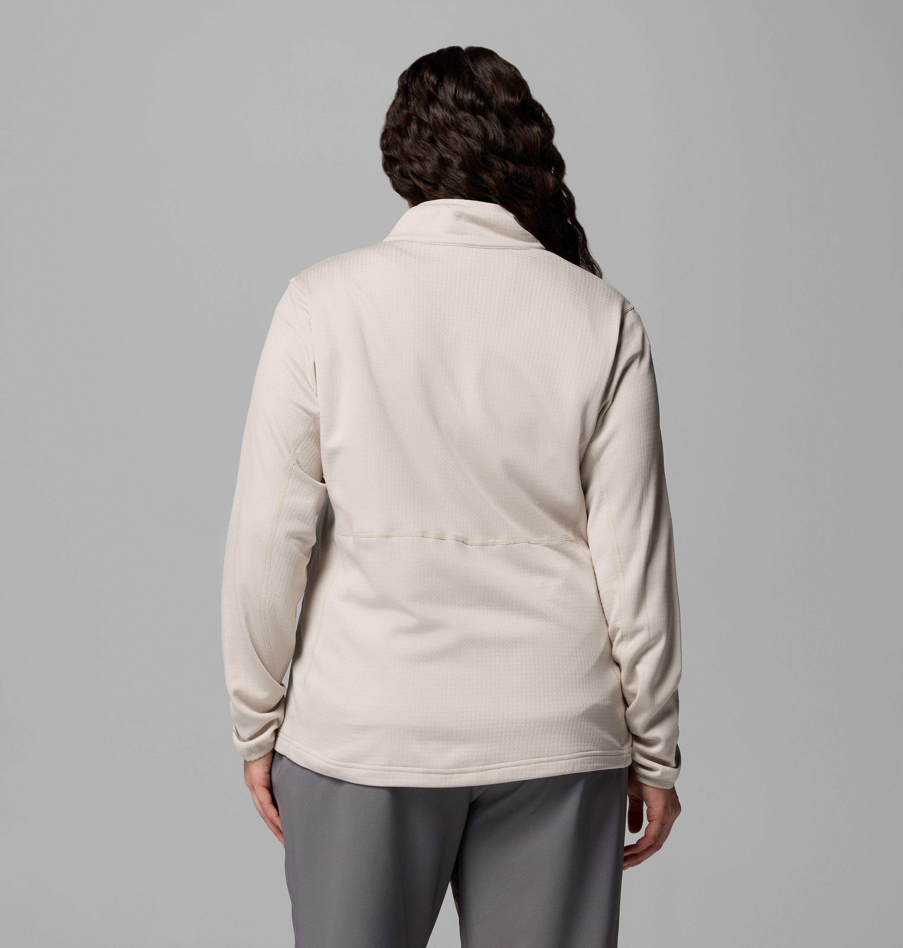 Women's Essential Hike Grid Fleece Half Zip Jacket - Plus Size 3