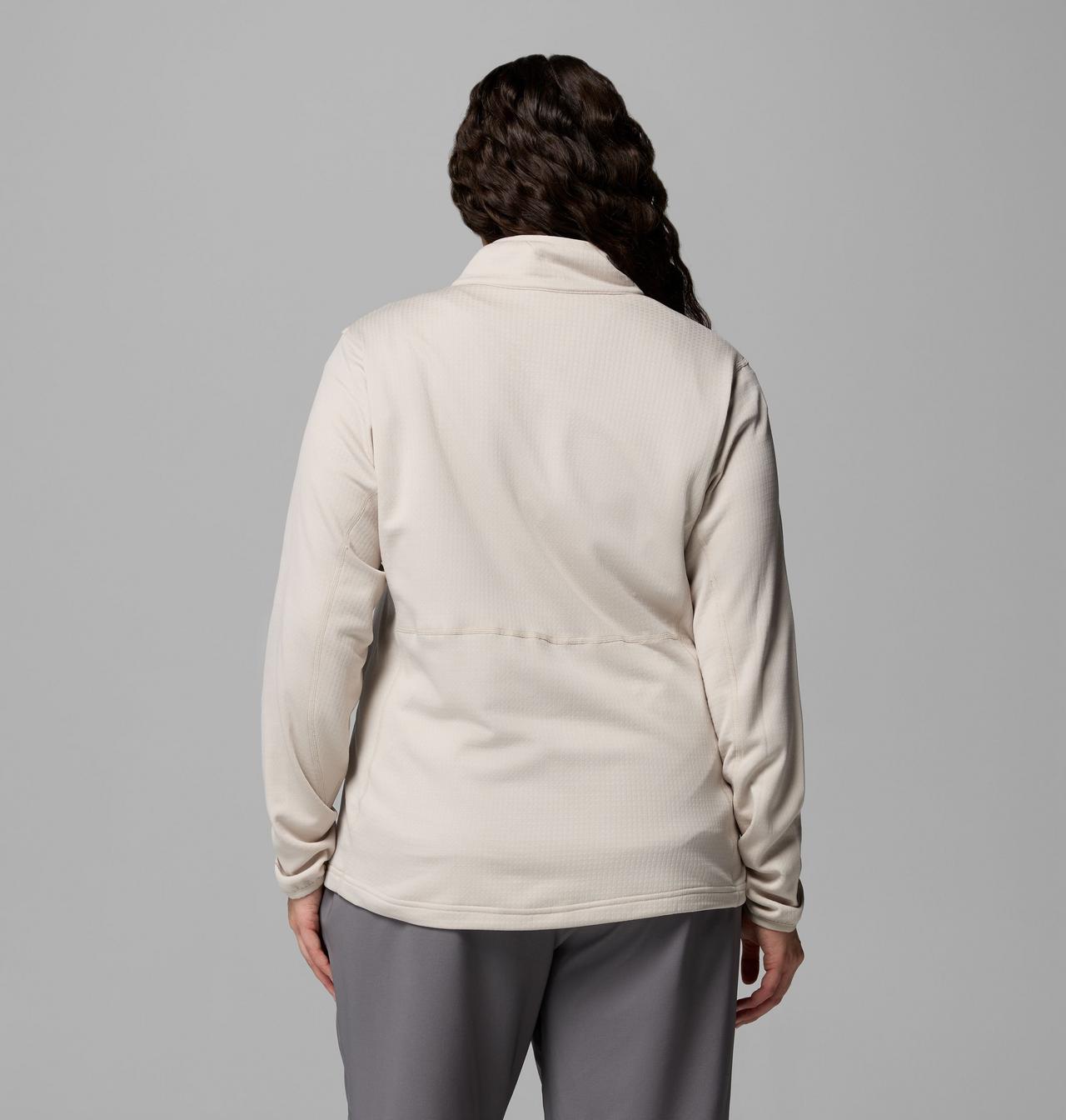 Women's Essential Hike™ Grid Fleece Half Zip Jacket - Plus Size 3