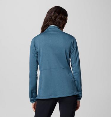 Polaire Demi-Zip Essential Hike Femme, Color: Everblue, Crushed Blue, image 7
