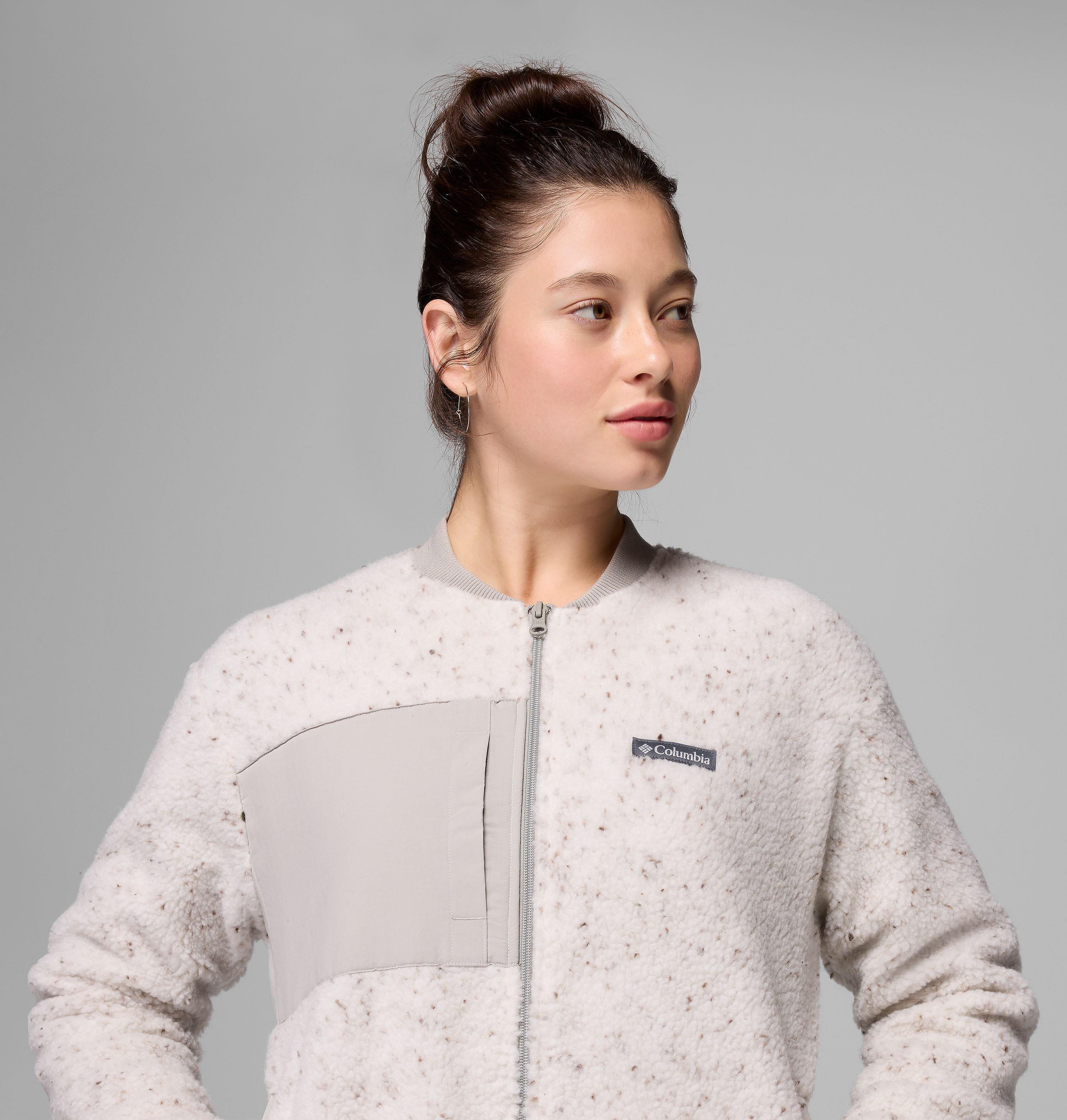 Women's Stellar Path™ Fleece Bomber Full Zip Jacket - thumbnail 6