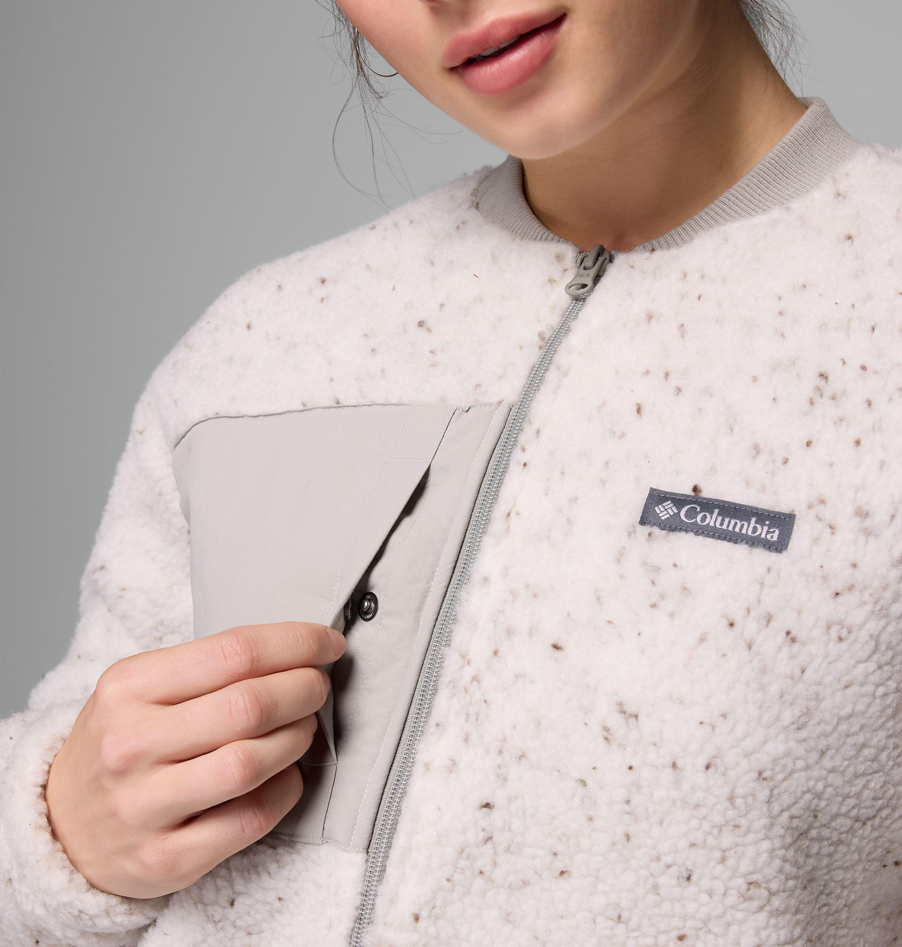 Women's Stellar Path™ Fleece Bomber Full Zip Jacket - thumbnail 7