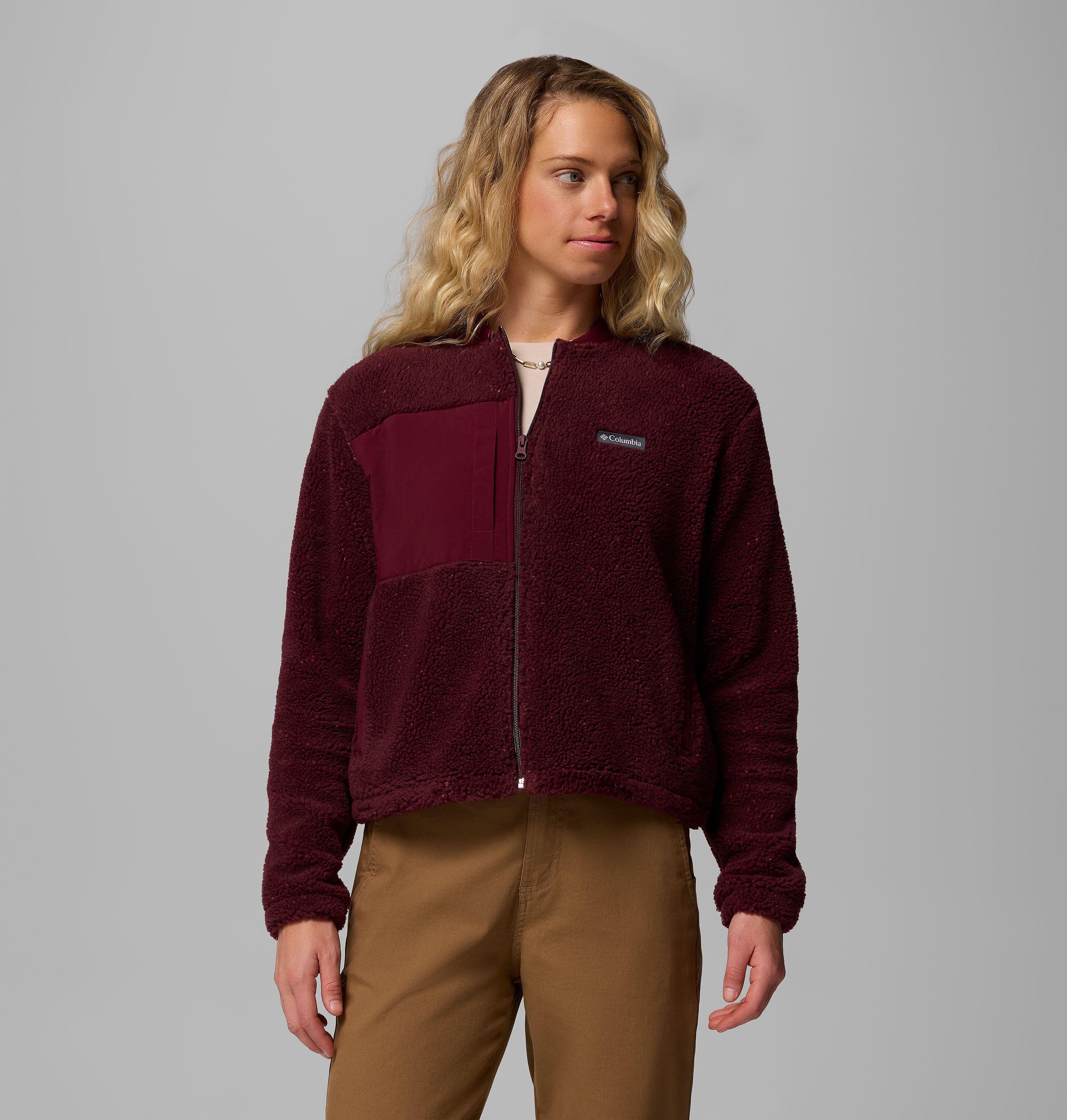Women's Stellar Path Fleece Bomber Full Zip Jacket | Columbia