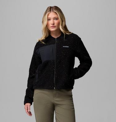 Chaqueta bomber de forro polar Stellar Path para mujer, Color: Black, image 5