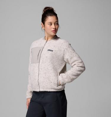 Stellar Path Fleece Bomber Jacke für Frauen, Color: Dark Stone, Flint Grey, image 12