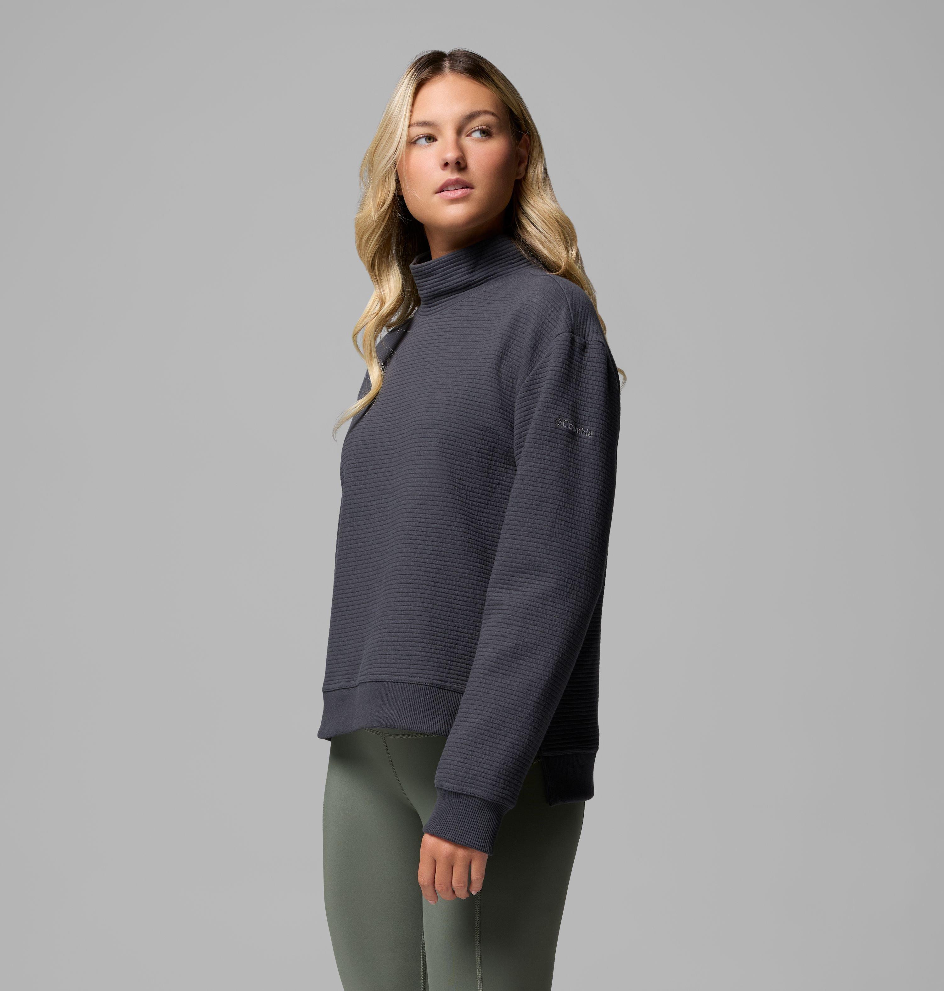 Women's PFG Open Water Mock Neck Long Sleeve Shirt 4
