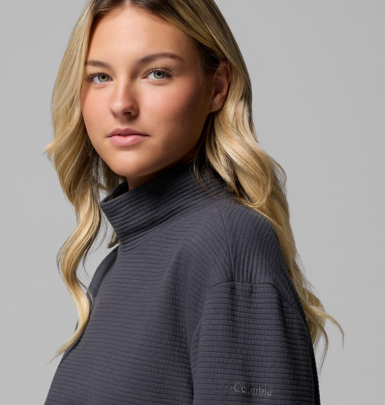 Women's PFG Open Water™ Mock Neck Long Sleeve Shirt 5