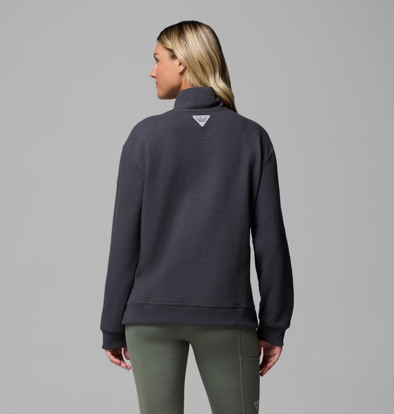 Women's PFG Open Water™ Mock Neck Long Sleeve Shirt 3