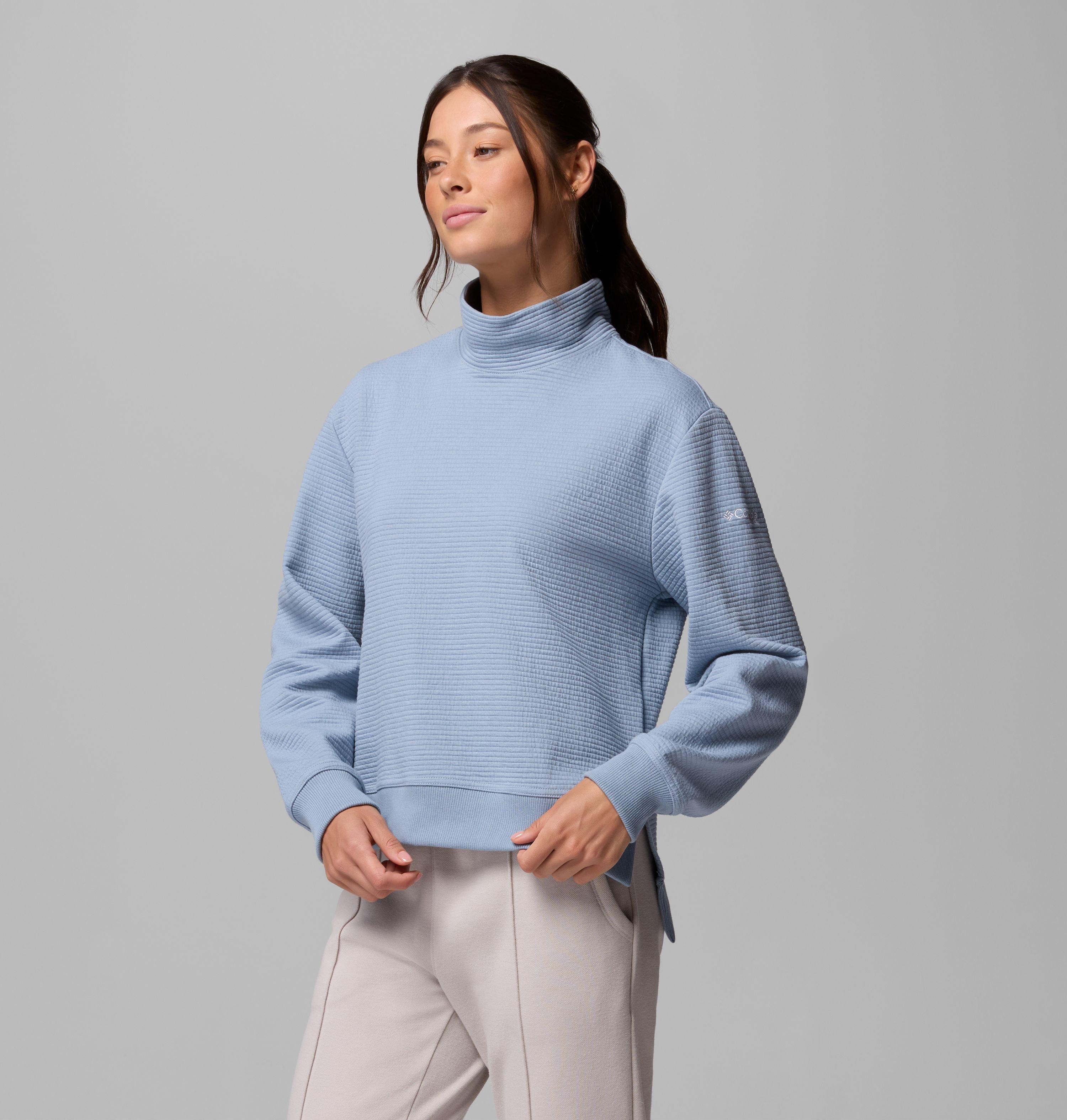 Women's PFG Open Water Mock Neck Long Sleeve Shirt 4