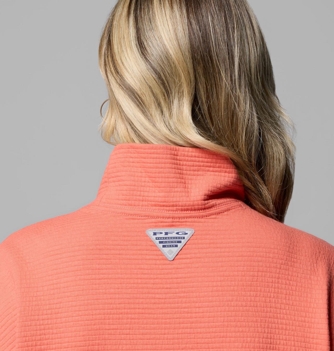 Women's PFG Open Water™ Mock Neck Long Sleeve Shirt | 853 | S 6