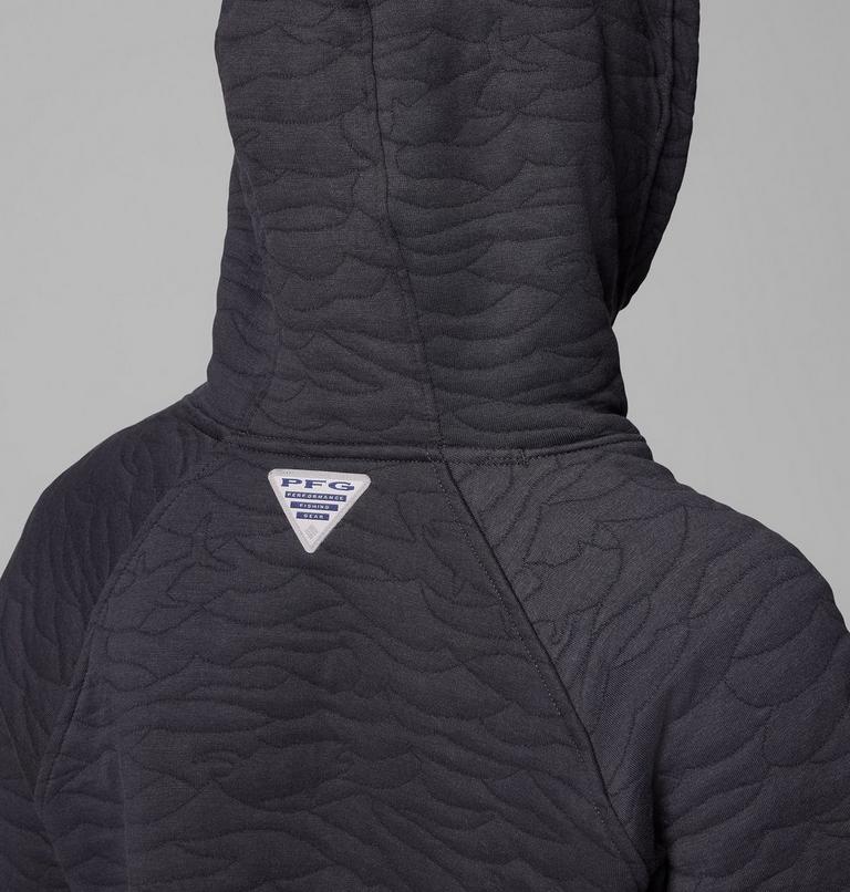 Sudadera acolchada con capucha PFG Open Water para mujer, Color: Shark, image 6
