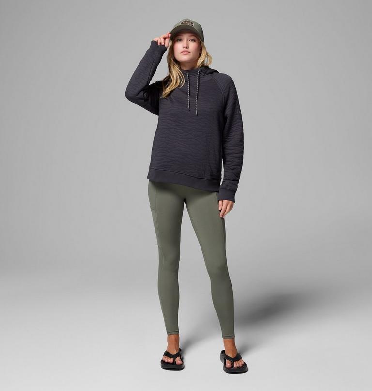 Sudadera acolchada con capucha PFG Open Water para mujer, Color: Shark, image 2
