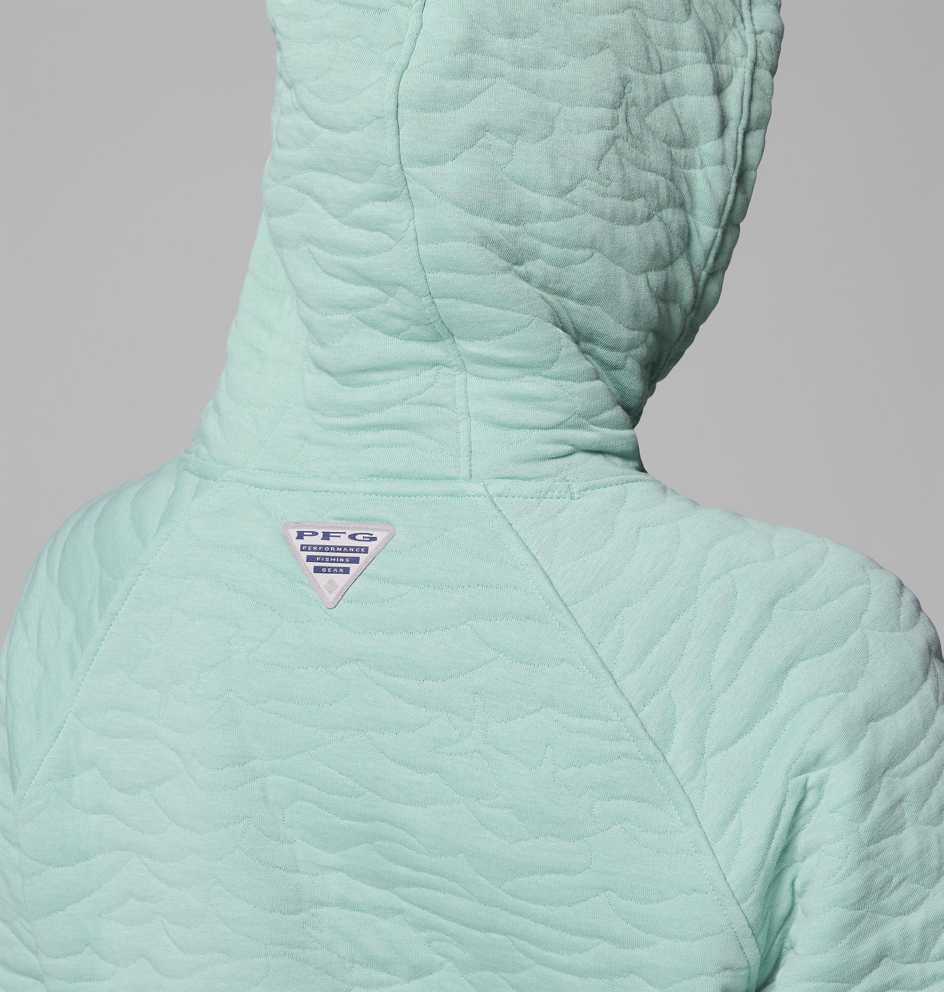 Women's PFG Open Water Quilted Hoodie 6