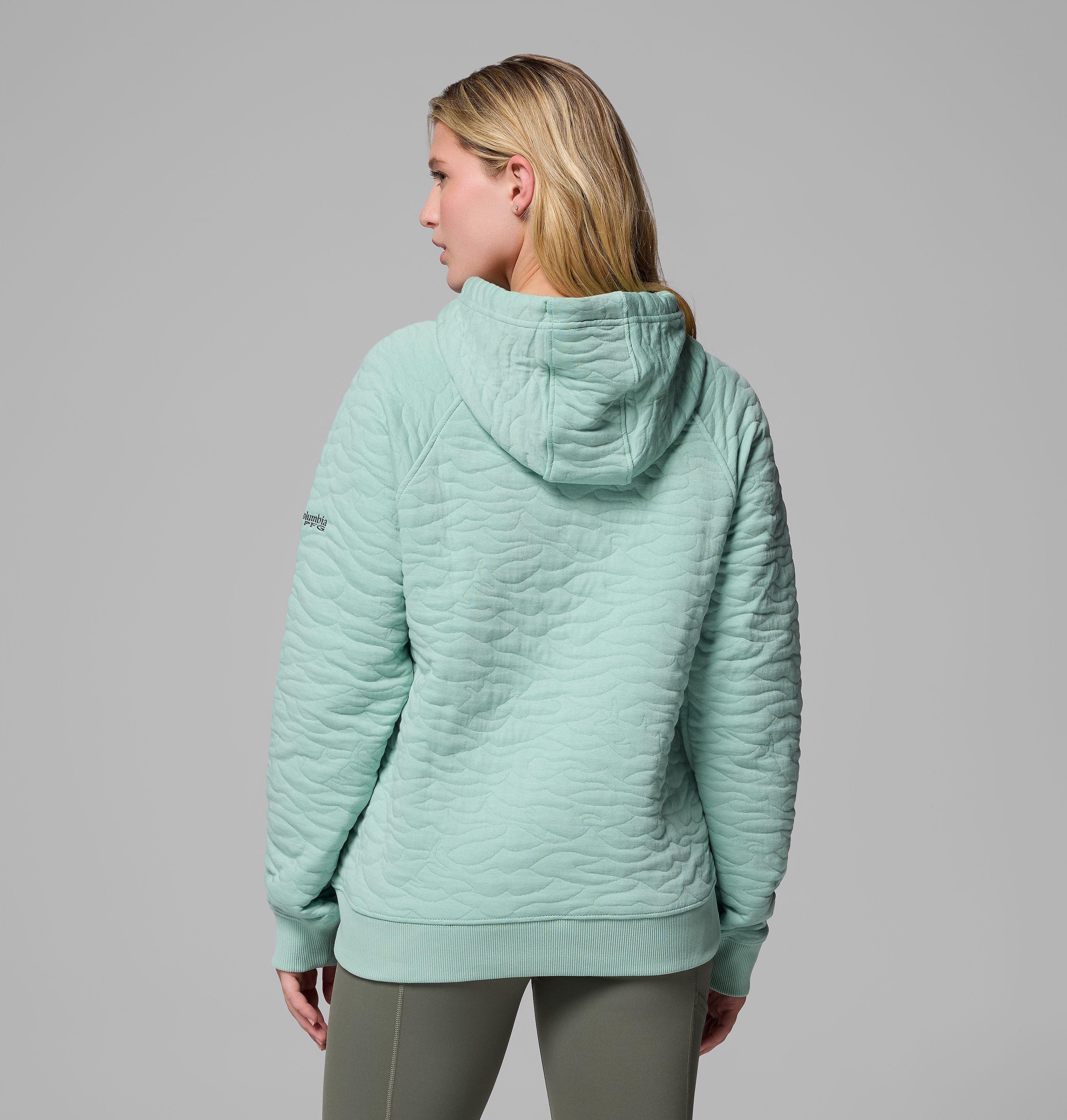 Women's PFG Open Water Quilted Hoodie 3
