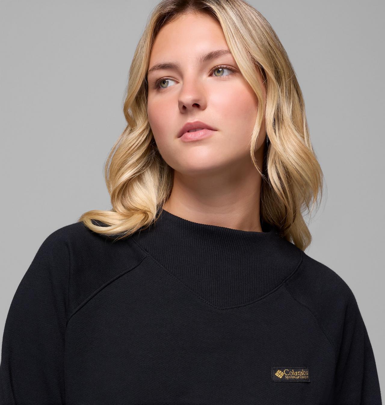Women's High Cascades™ Crop French Terry Long Sleeve Shirt | 010 | S 6