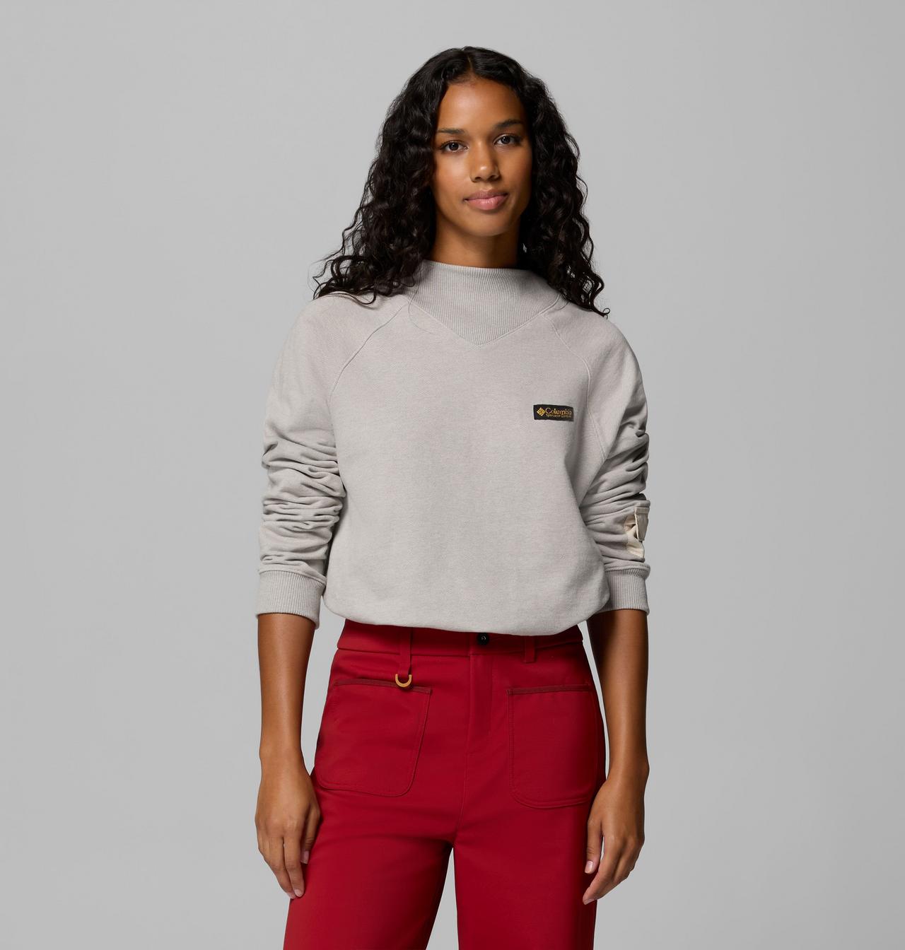 Women's High Cascades™ Crop French Terry Long Sleeve Shirt 5