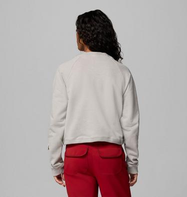 Sudadera corta de felpa francesa High Cascades para mujer, Color: Dark Stone, image 3