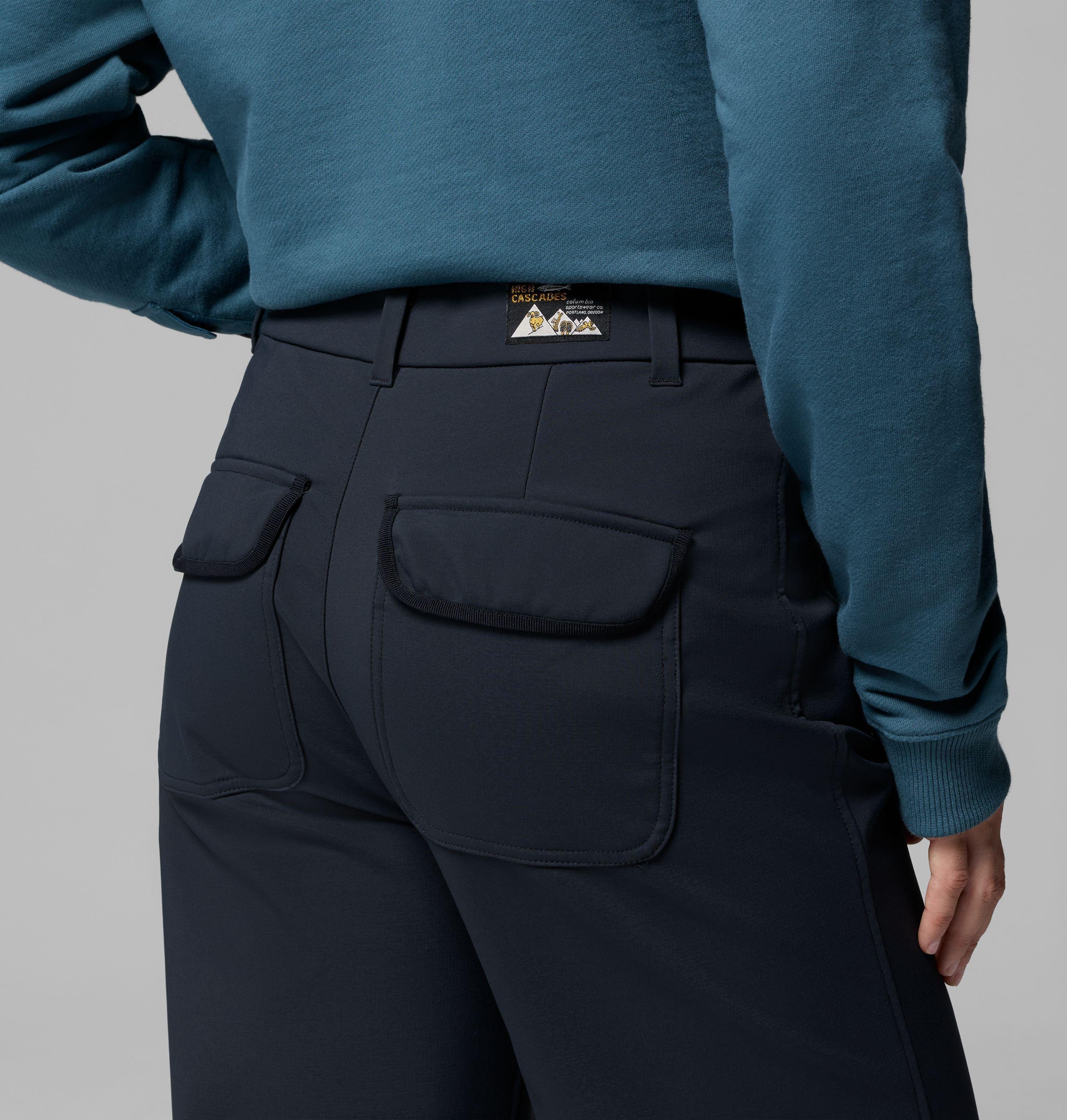 Women's High Cascades Wide Leg Softshell Pants | Columbia
