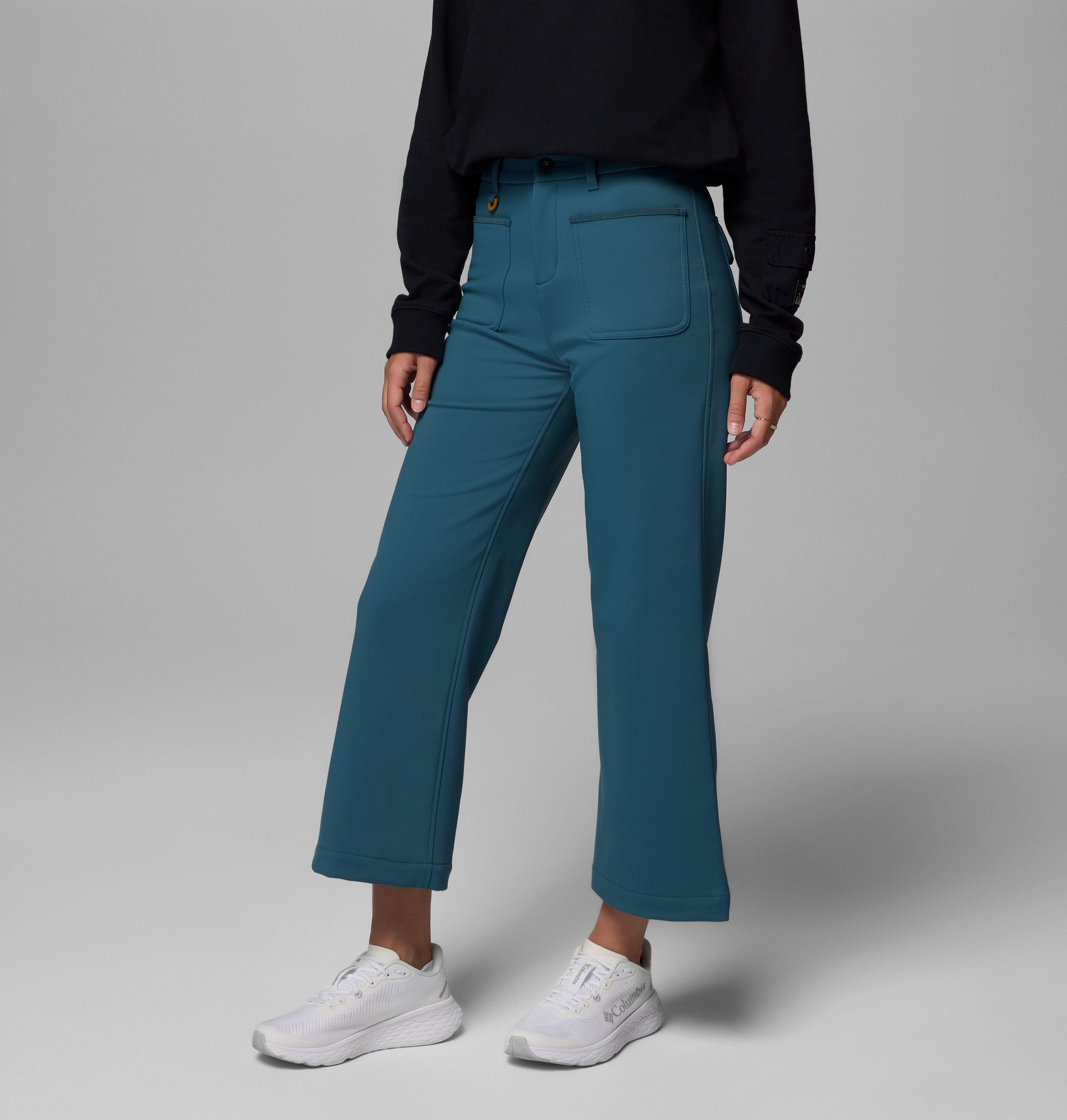 Women's High Cascades Wide Leg Softshell Pants 4