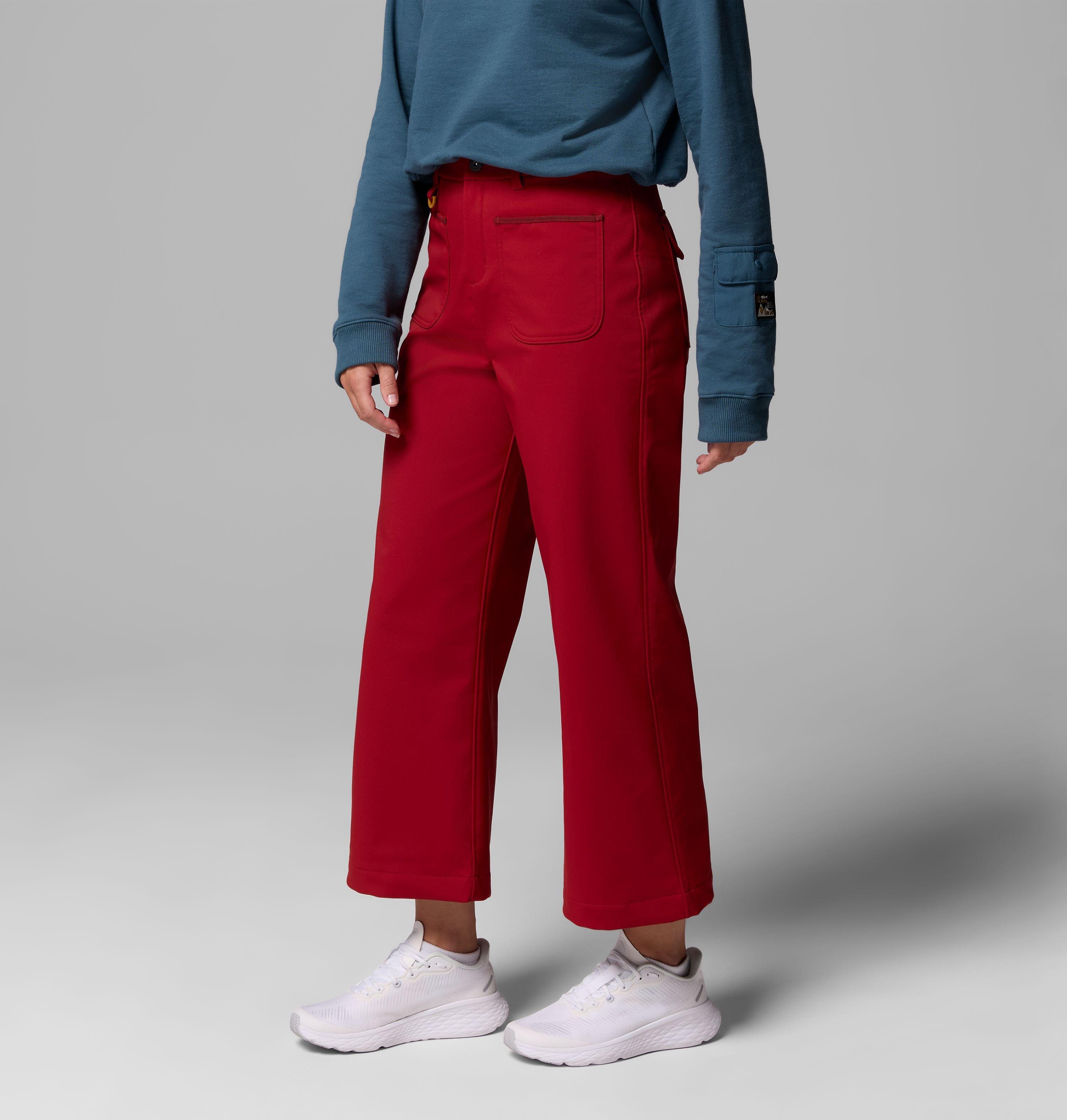Women's High Cascades Wide Leg Softshell Pants 4