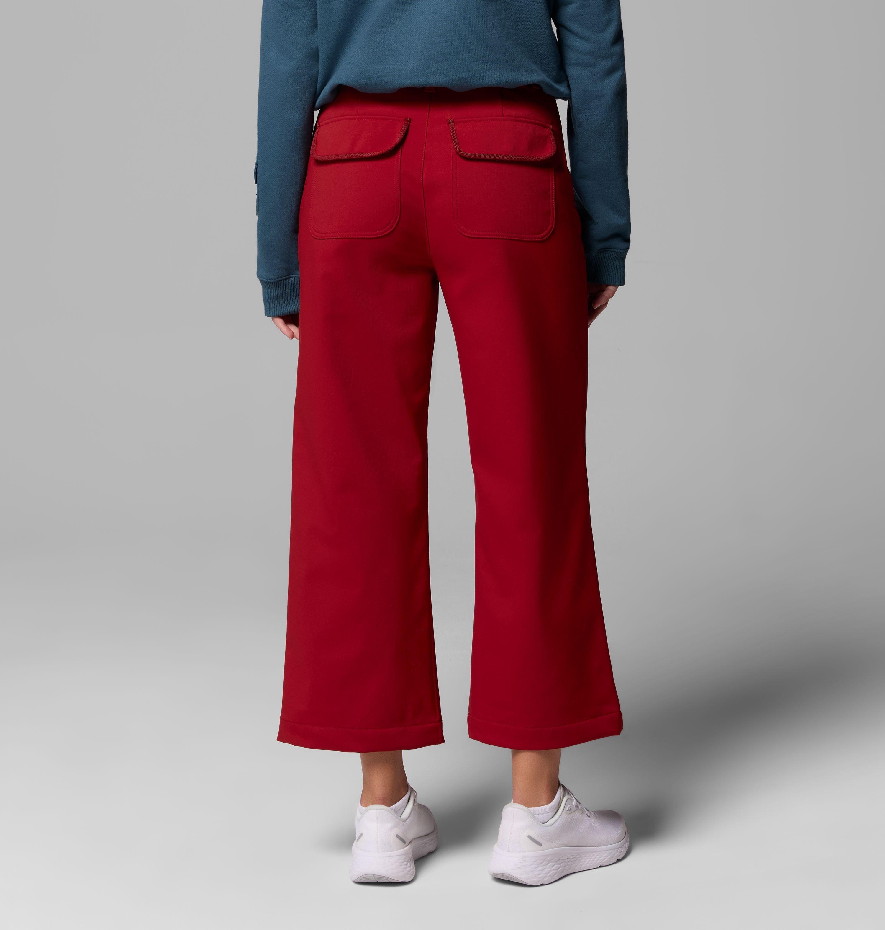 Women's High Cascades Wide Leg Softshell Pants 3