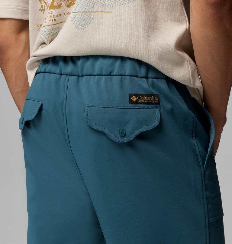 Men's High Cascades Softshell Trousers, Color: Everblue, image 7