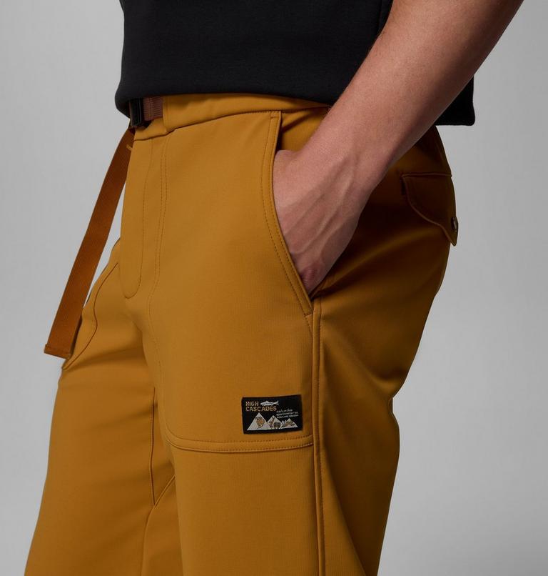 Men's High Cascades Softshell Trousers, Color: Maple Sugar, image 6