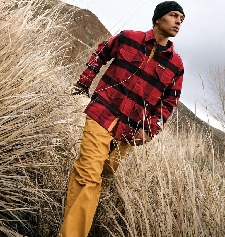 Men's High Cascades Softshell Trousers, Color: Maple Sugar, image 10
