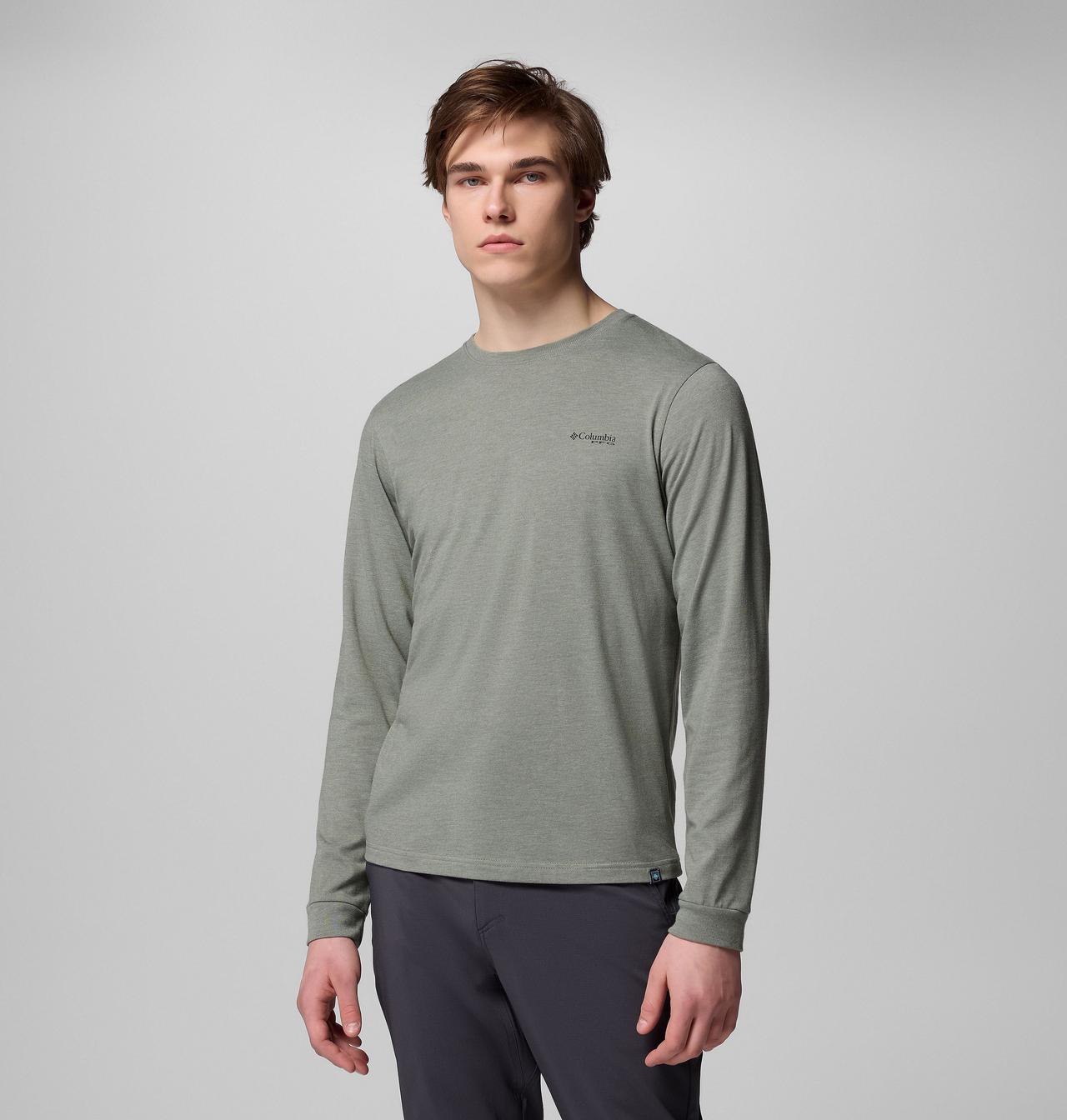 Men's PFG Uncharted™ Graphic Long Sleeve T-Shirt 4