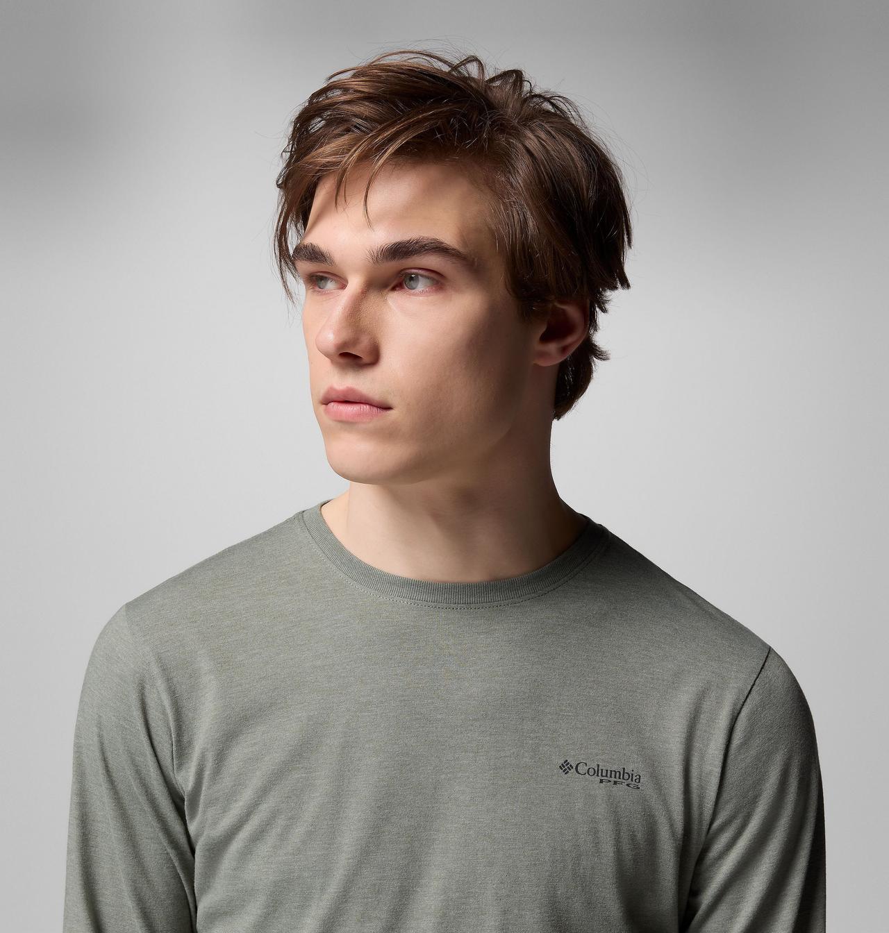 Men's PFG Uncharted™ Graphic Long Sleeve T-Shirt 5