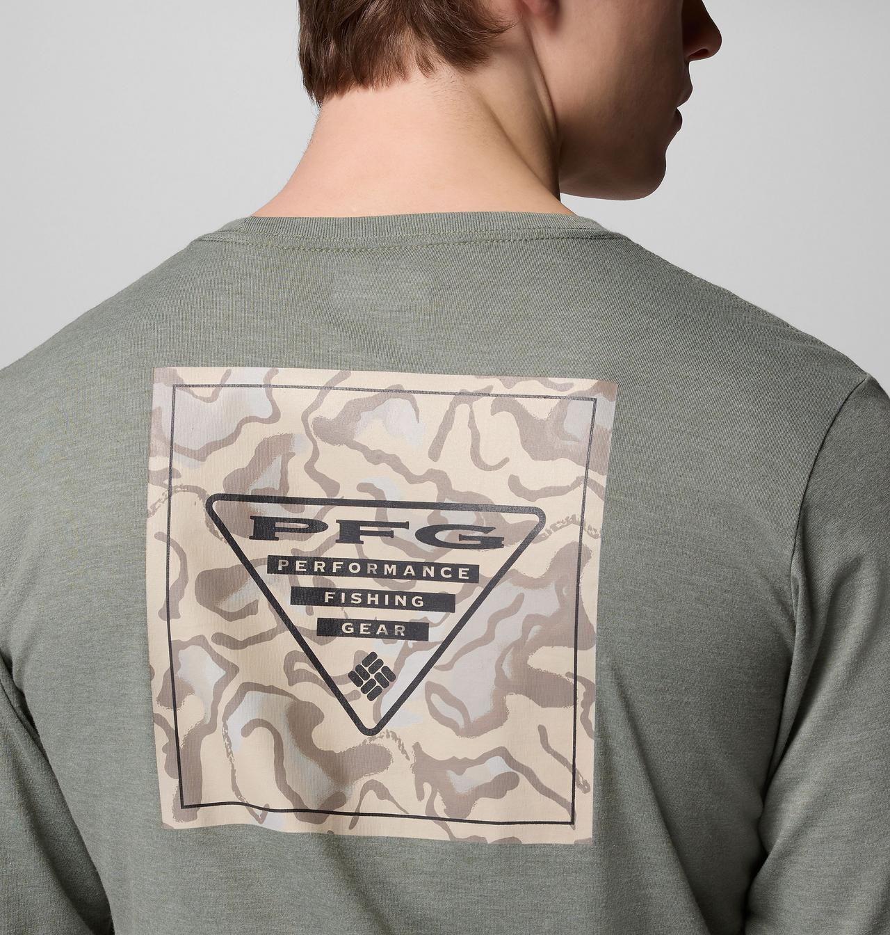 Men's PFG Uncharted™ Graphic Long Sleeve T-Shirt 7