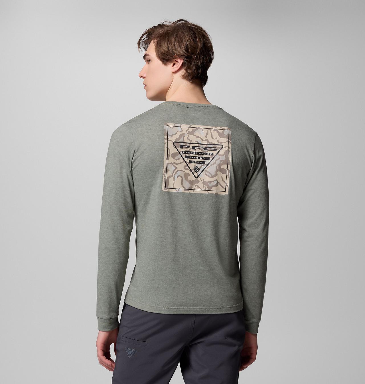 Men's PFG Uncharted™ Graphic Long Sleeve T-Shirt 3