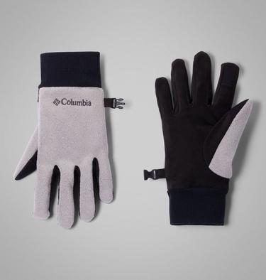 Women's Arctic Peak Gloves, Color: Flint Grey, Black, image 2