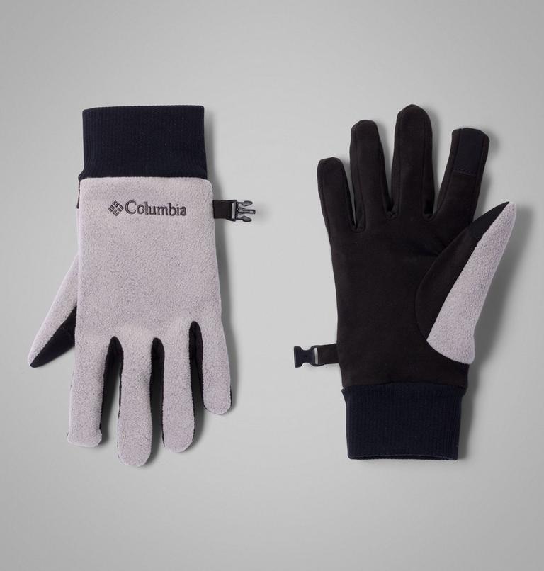 Women's Arctic Peak Gloves, Color: Flint Grey, Black, image 1