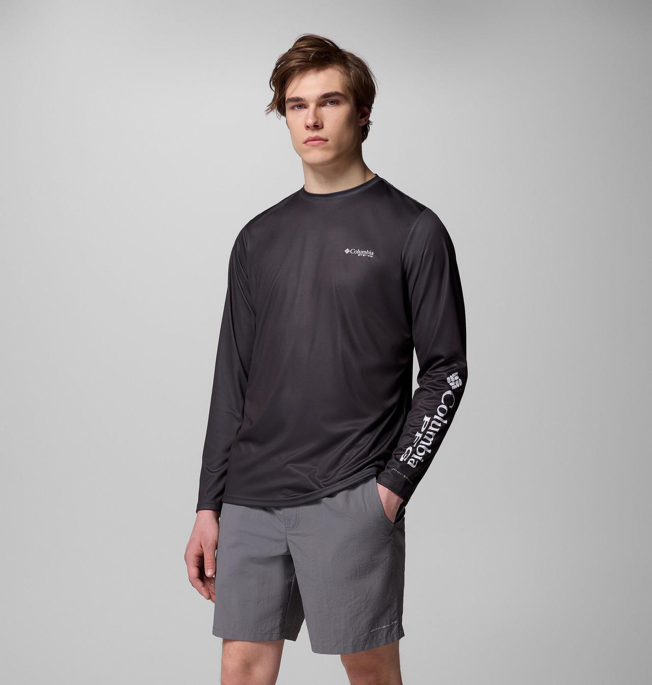 Men's Terminal Tackle PFG™ Border Hex Long Sleeve Shirt 4