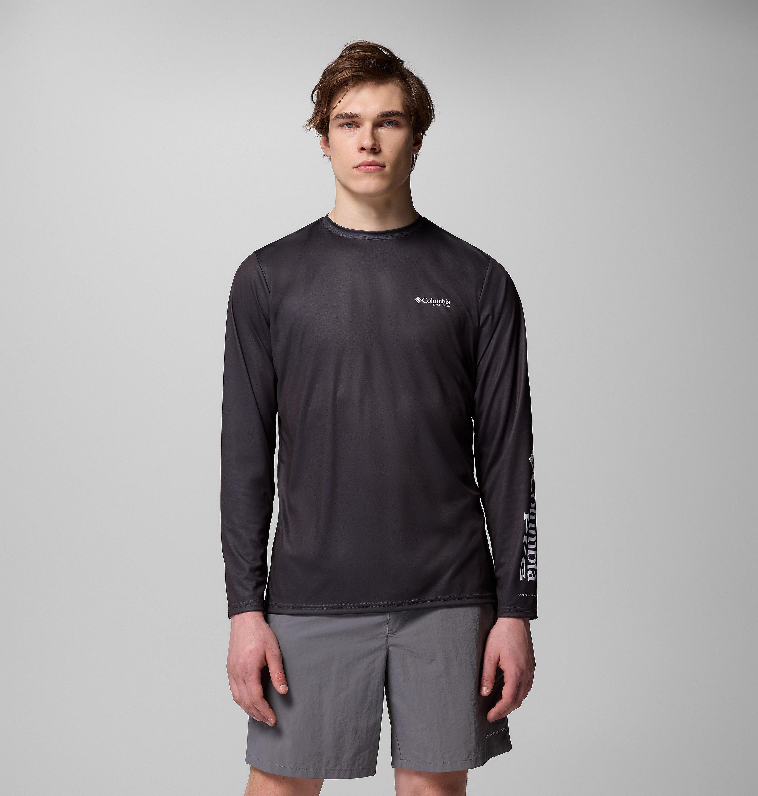 Men's Terminal Tackle PFG Border Hex Long Sleeve Shirt | Columbia