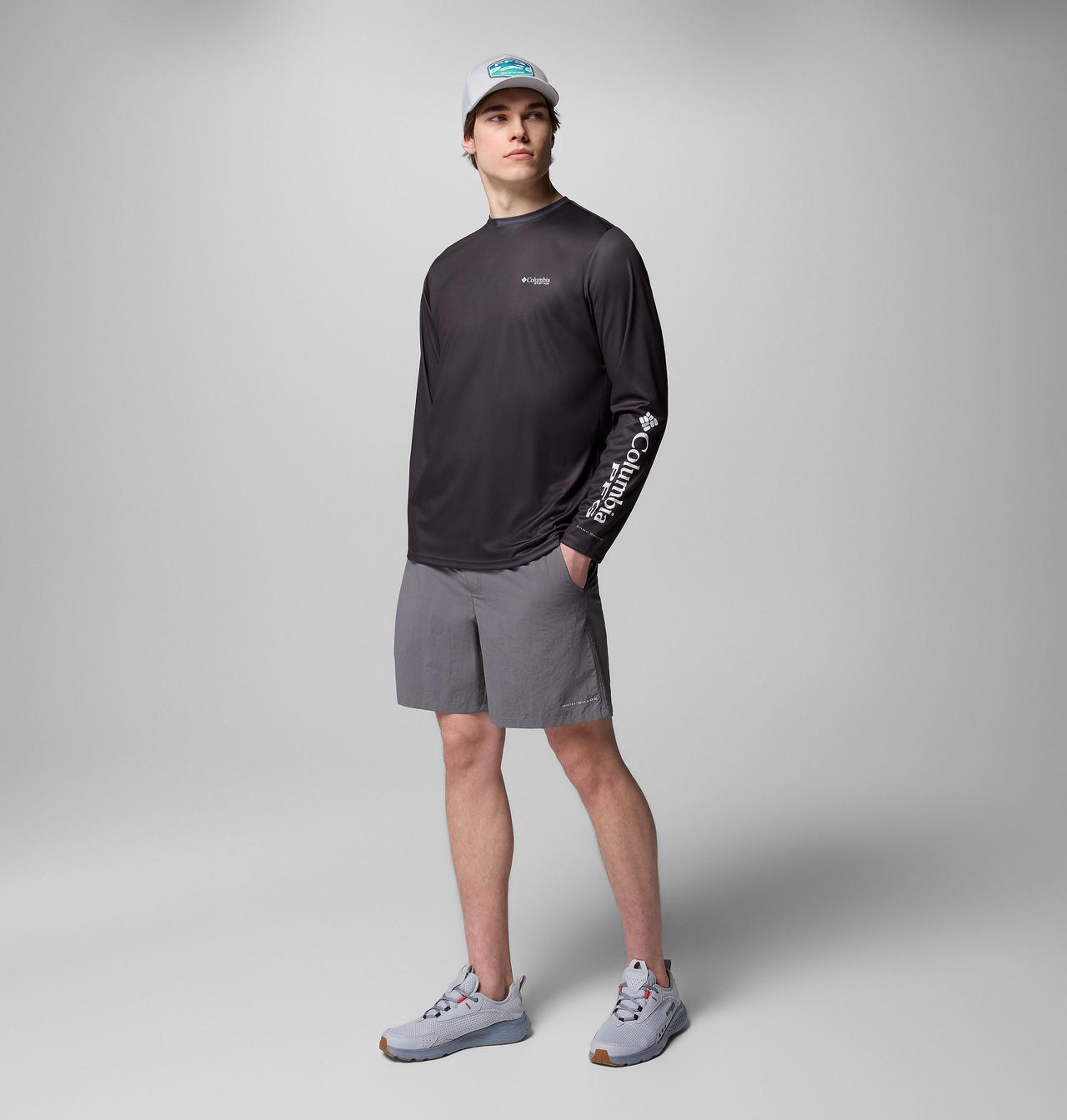 Men's Terminal Tackle PFG™ Border Hex Long Sleeve Shirt 2