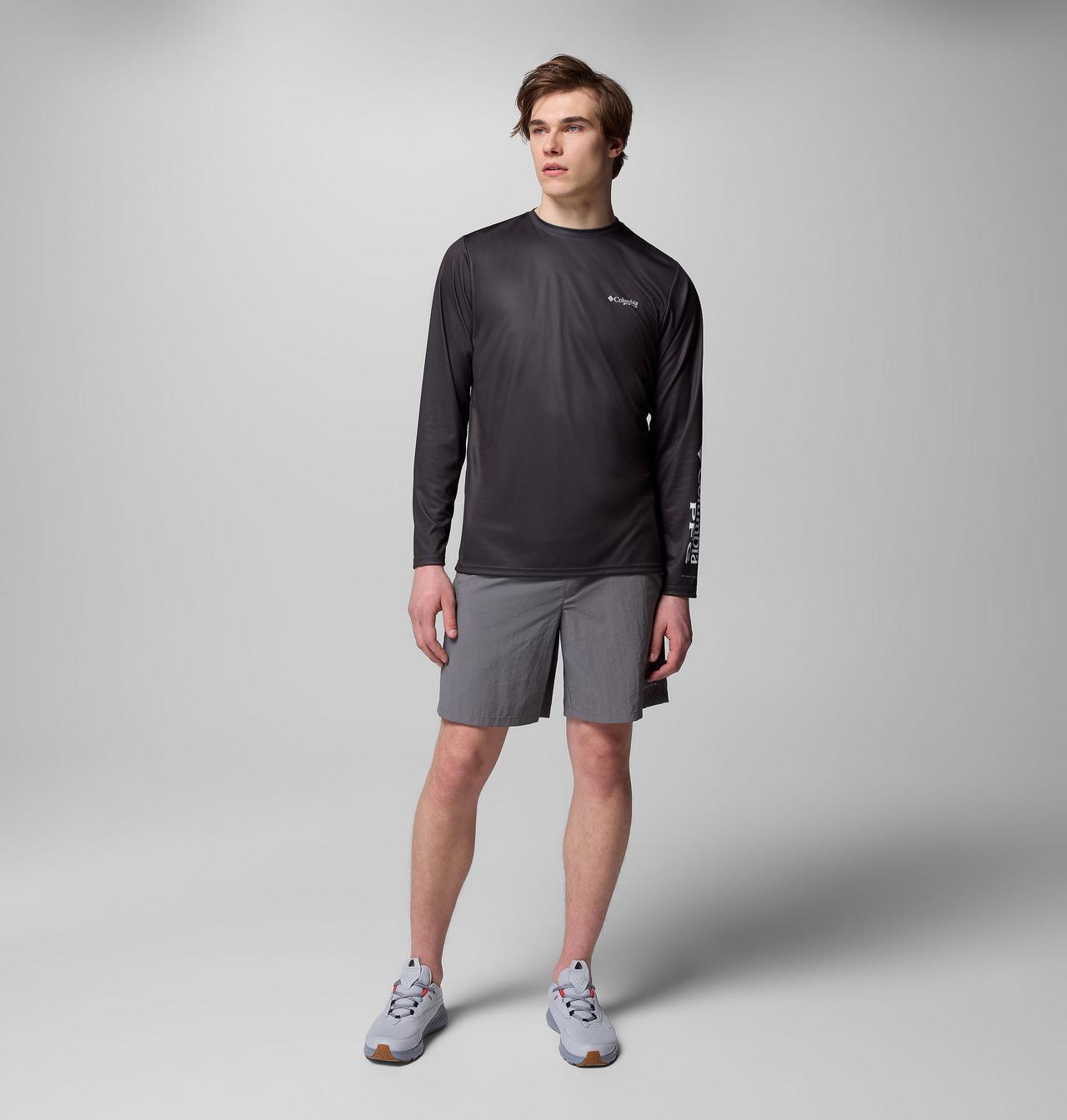 Men's Terminal Tackle PFG™ Border Hex Long Sleeve Shirt 7