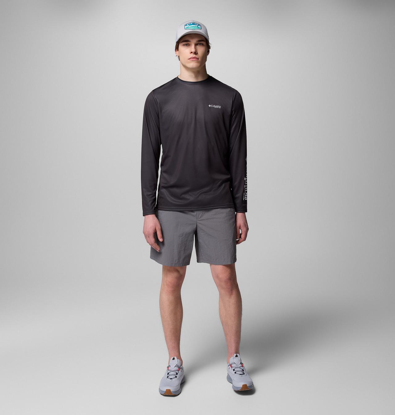 Men's Terminal Tackle PFG™ Border Hex Long Sleeve Shirt 8